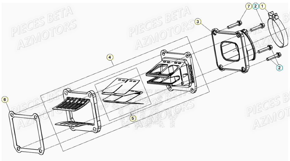 Admission BETA Pièces RR 200 RACING 2T - 2021