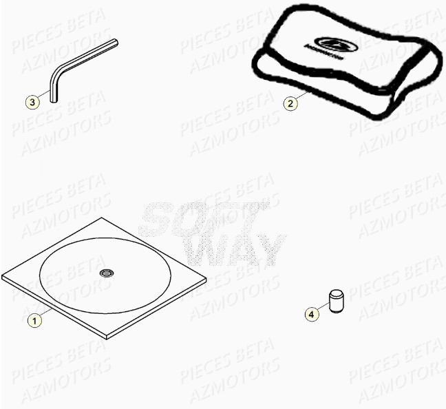 BOITE A OUTILS BETA RR 250 2T 2020