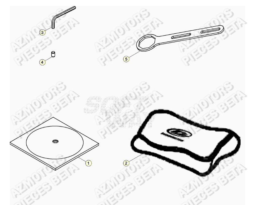 Manuel BETA Pieces BETA RR 2T 250 - (2018)