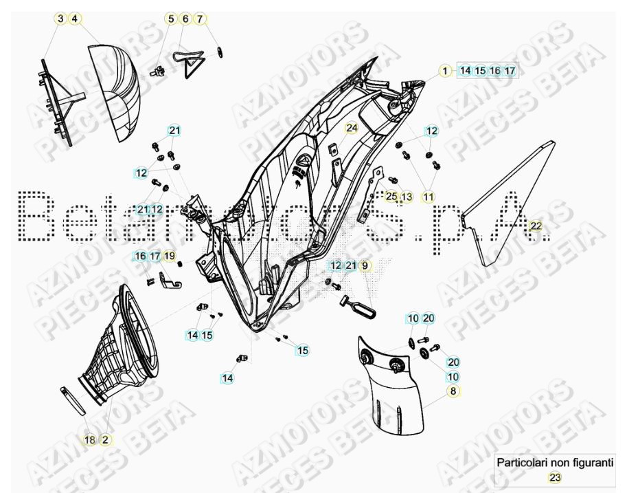 FILTRE A AIR pour RR 250 2T MY19