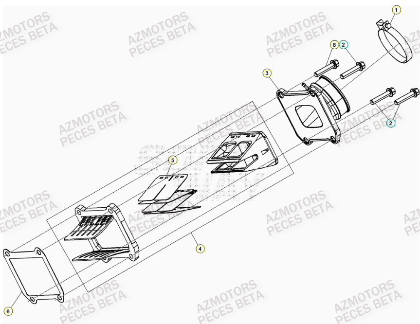 ADMISSION BETA RR 250 2T MY21