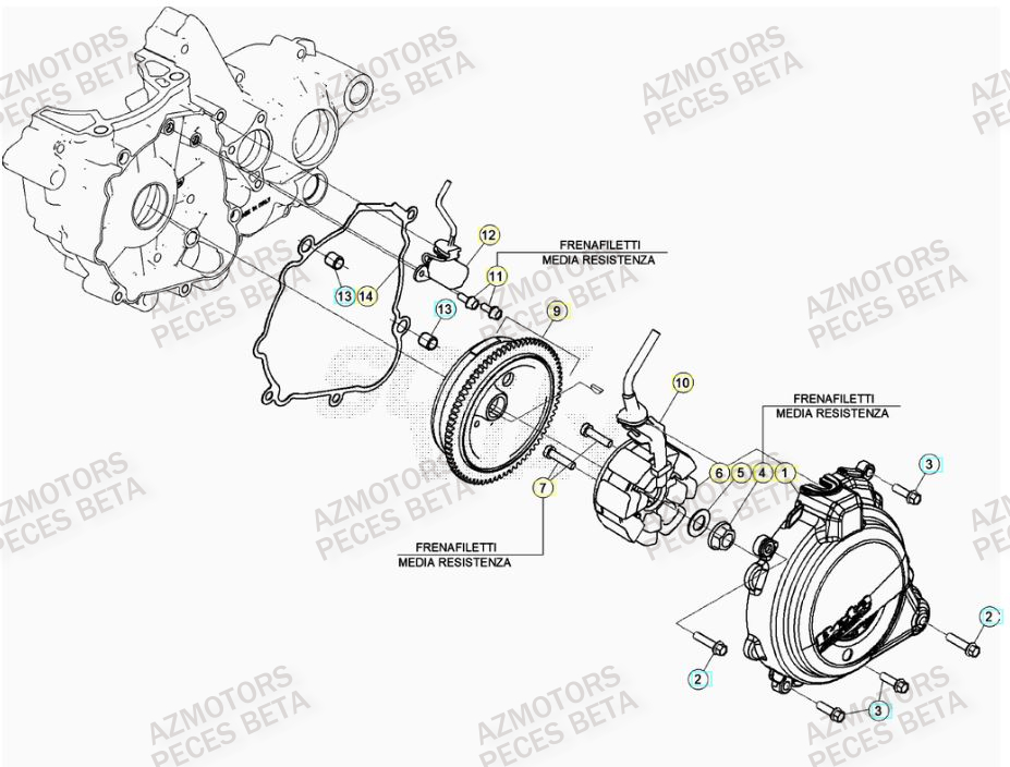 ALLUMAGE pour RR 250 2T MY21