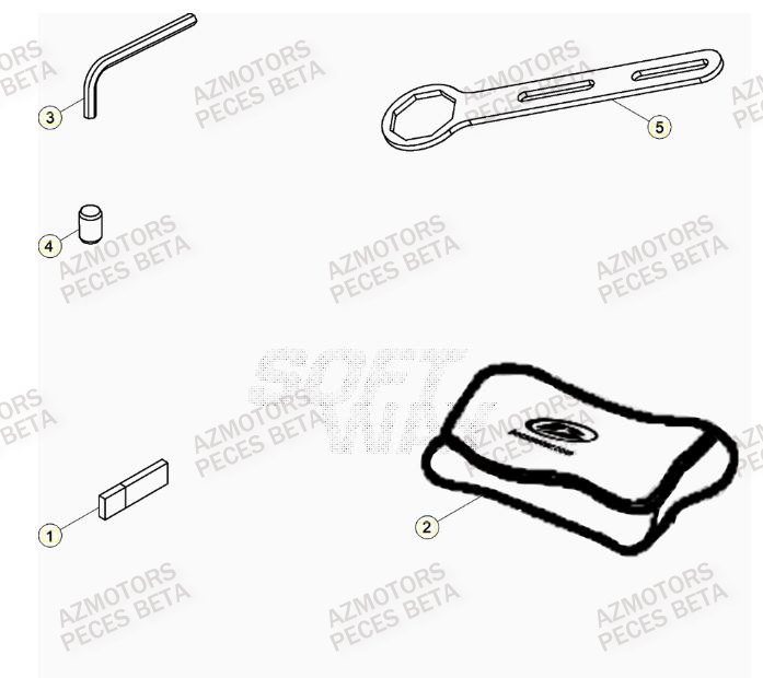 Manuel BETA Pieces BETA RR 2T 250 - (2021)