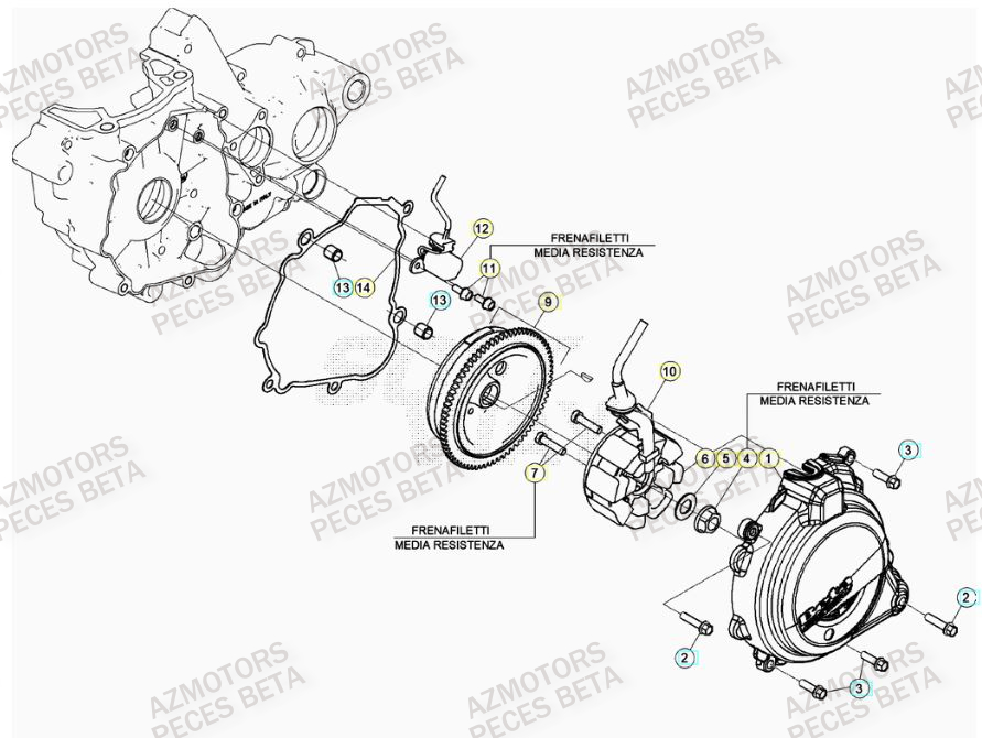 Allumage BETA Pieces BETA RR 2T 250 - (2022)