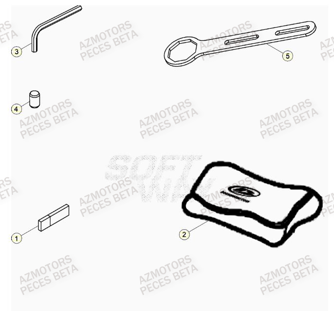 Manuel BETA Pieces BETA RR 2T 250 - (2022)