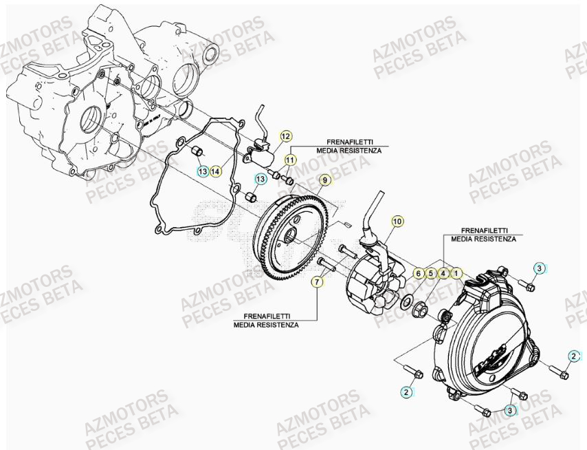 ALLUMAGE pour RR 250 2T MY23