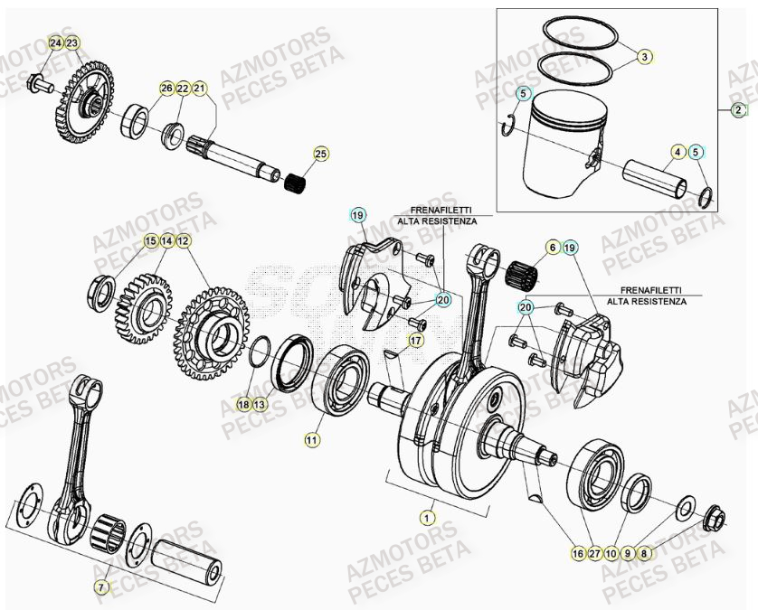 VILEBREQUIN pour RR 250 2T MY23