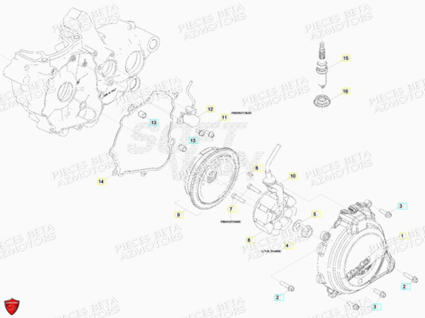 Allumage BETA Pieces BETA RR RACING 2T 250 - (2018)