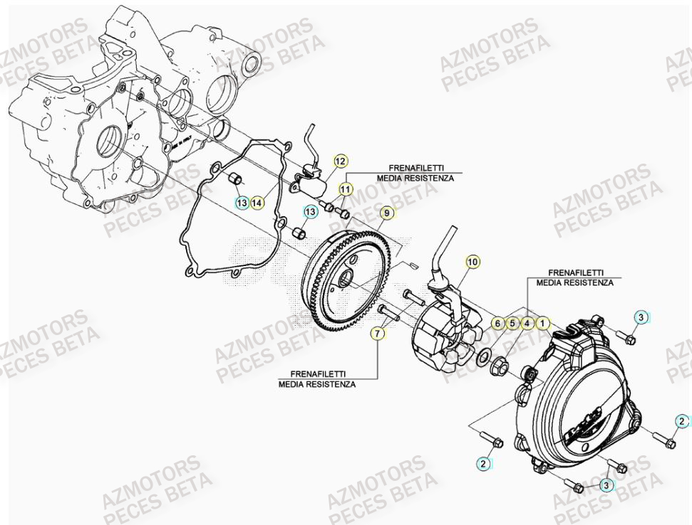 ALLUMAGE pour RR 250 RACING MY20