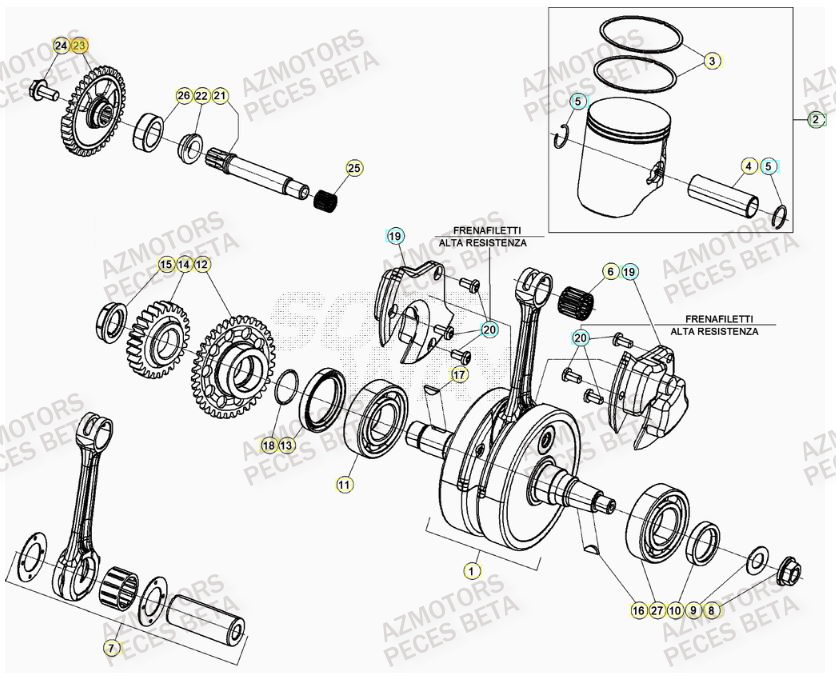 VILEBREQUIN pour RR 250 RACING MY23