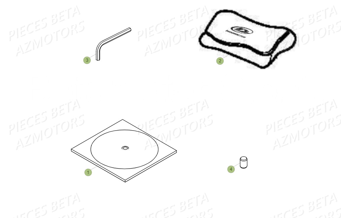 Outillage Special 2 BETA Pieces BETA RR 2T 300 - (2019)