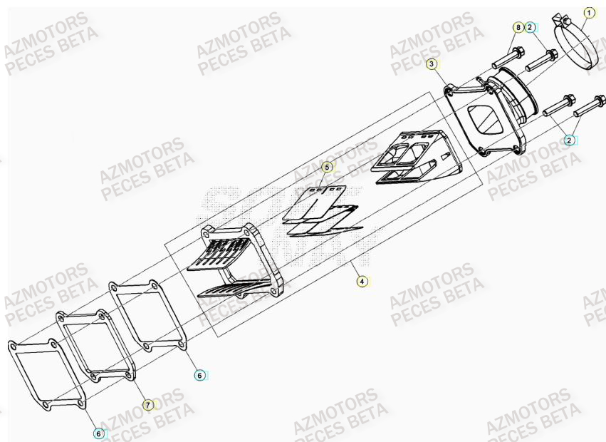 Admission BETA Pieces BETA RR 2T 300 - (2020)