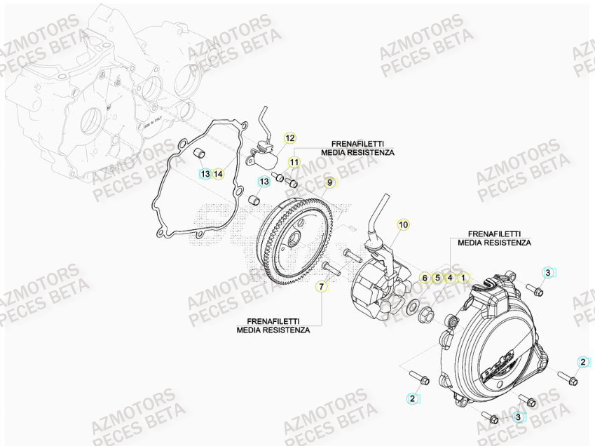 ALLUMAGE BETA Pieces BETA RR 2T 300 - (2020)