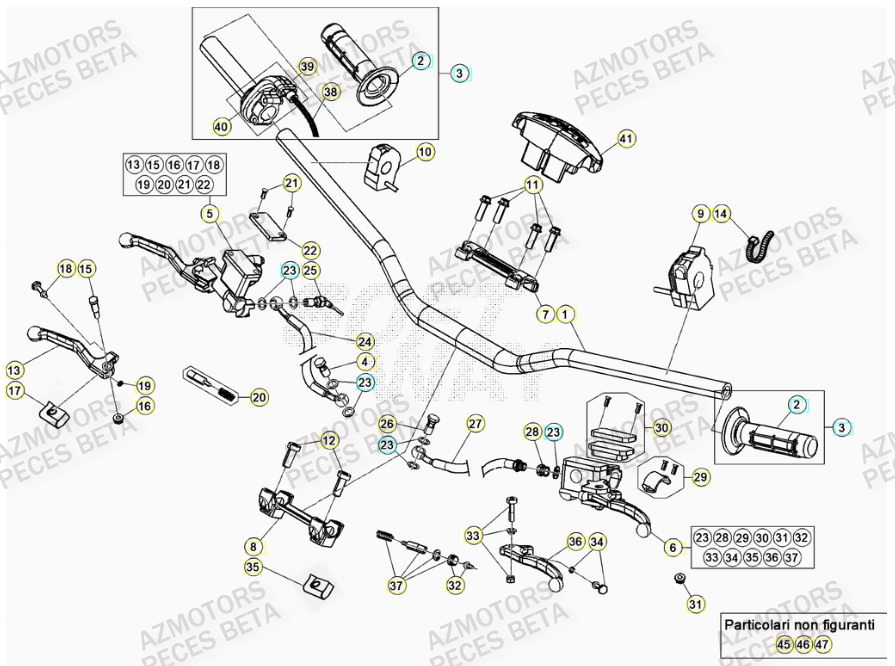Guidon BETA Pieces BETA RR 2T 300 - (2020)