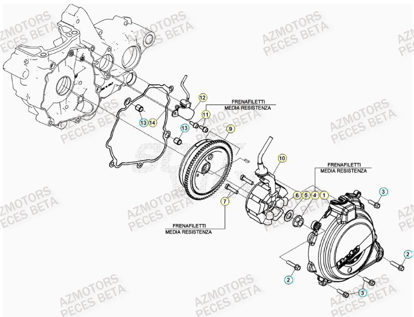 Allumage BETA Pieces BETA RR 2T 300 - (2021)