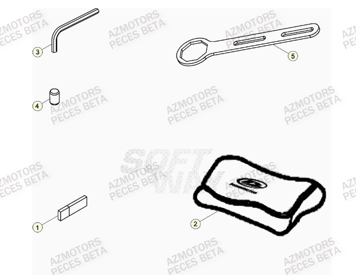 Manuel BETA Pieces BETA RR 2T 300 - (2021)