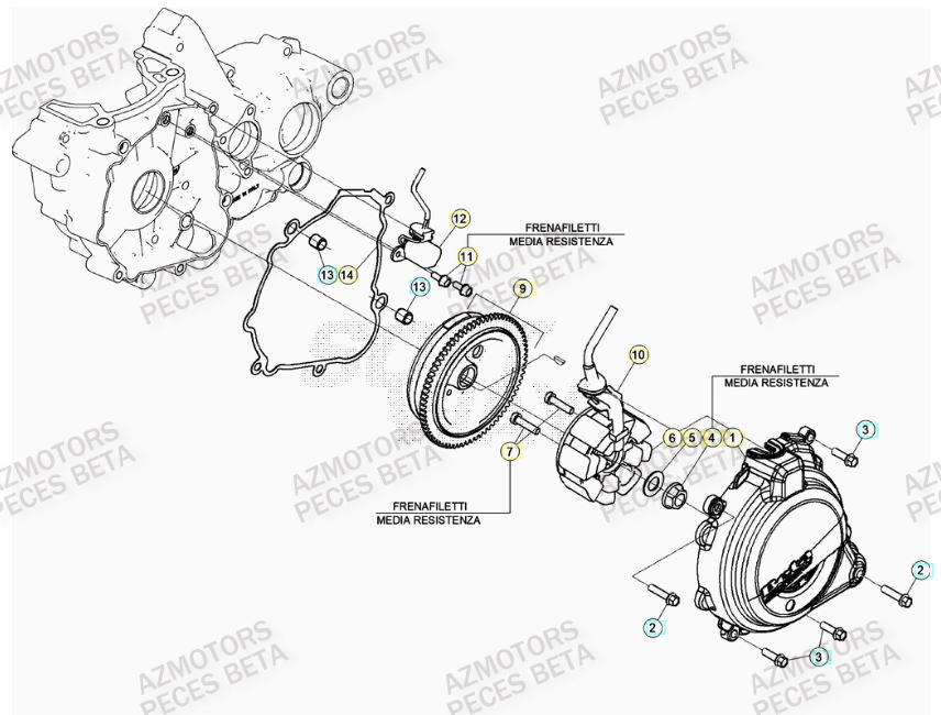 ALLUMAGE BETA Pieces BETA RR 2T 300 - (2023)