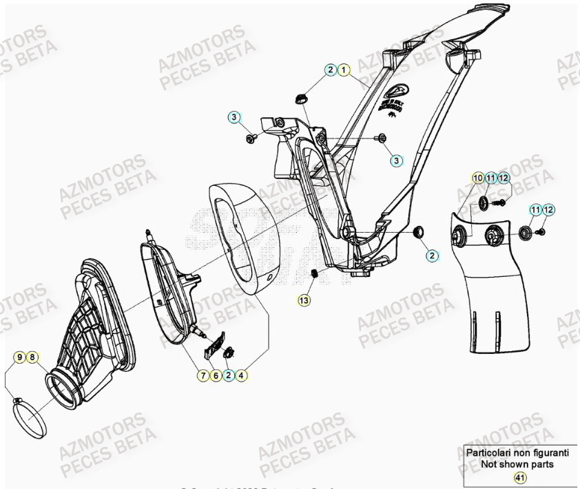 FILTRE A AIR BETA RR 300 2T 2023