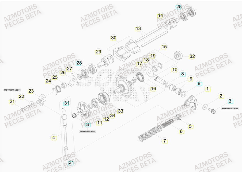 CULBUTEUR pour RR 300 RACING MY15