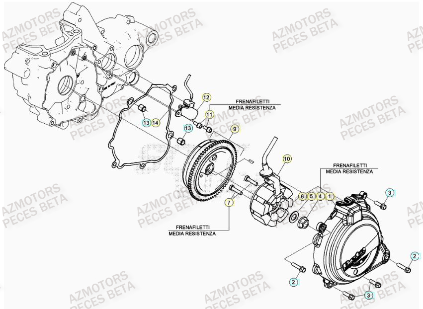 Allumage BETA Pieces BETA RR 2T 300 RACING - (2020)