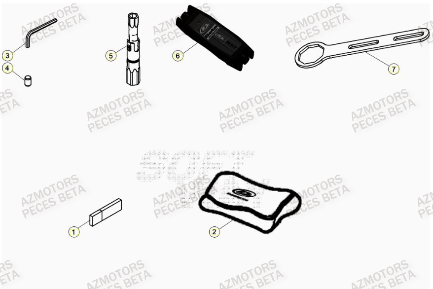 Manuel BETA Pièces BETA RR 4T RACING 430 - (2021)

