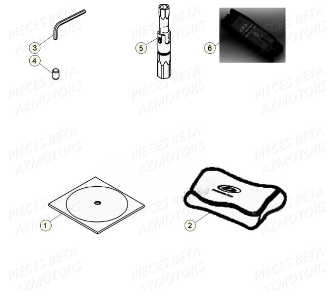 Outillages BETA Pièces BETA RR 4T RACING 480 - (2020)

