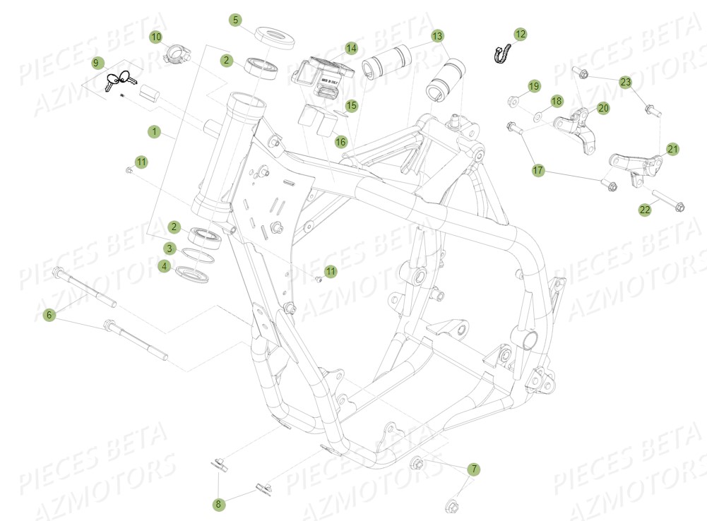 CHASSIS RR 400 BETA RR 4T 400 2011