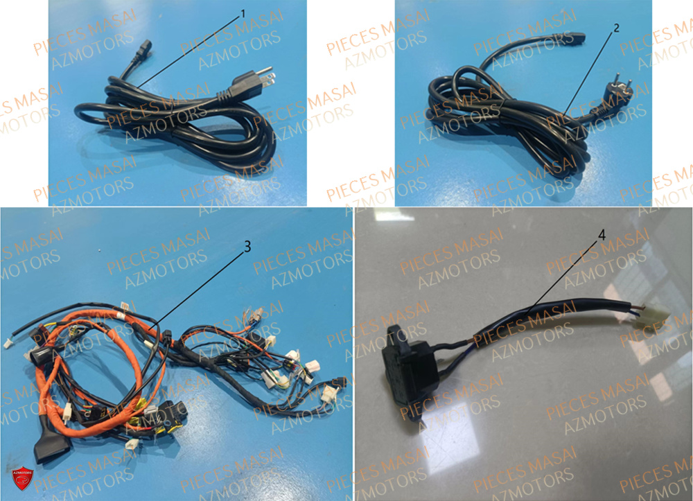 Systeme Electrique MASAI Pièces Moto RS1