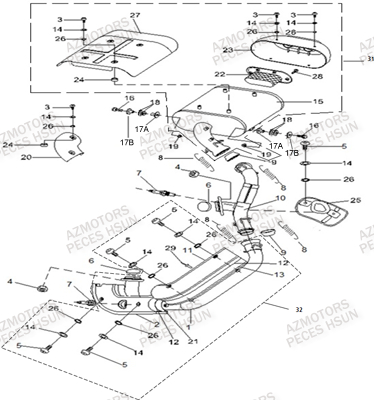 ECHAPPEMENT pour RS8R RS8 2013