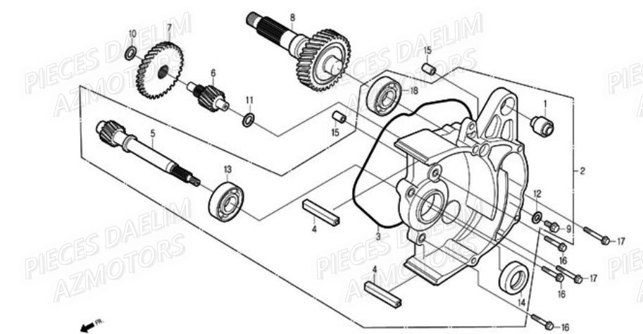 TRANSMISSION pour S-FIVE 2007