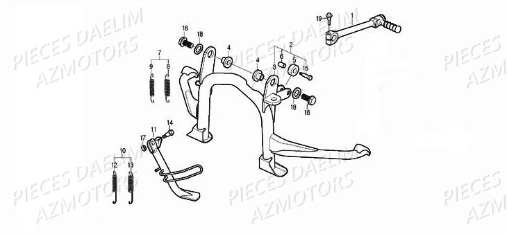 BEQUILLES AZMOTORS S FIVE 2009