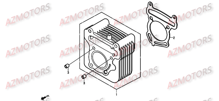 CYLINDRE pour S2 125 INJECTION