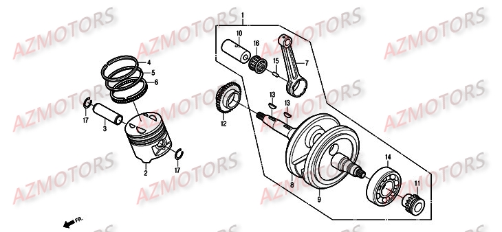 VILEBREQUIN pour S2 125 INJECTION