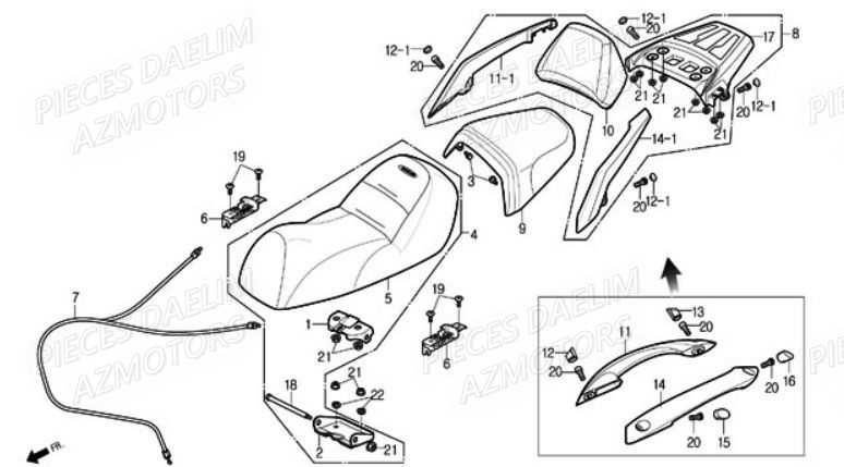 SELLE DAELIM S2 250