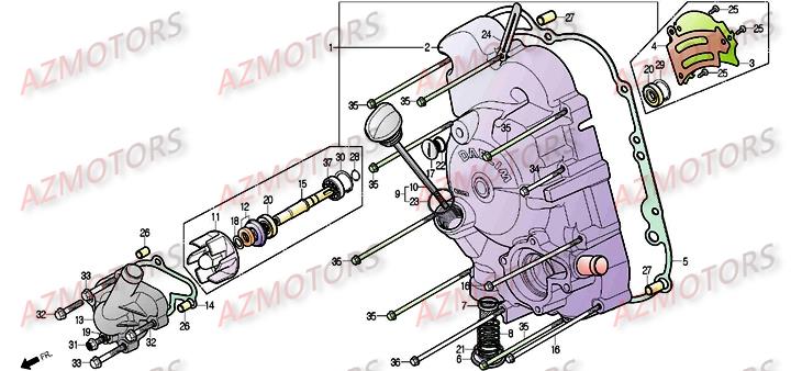 CARTER DROIT pour S300