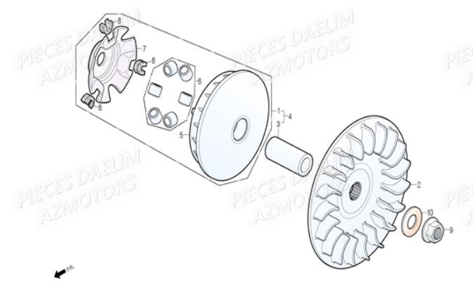 VARIATEUR DAELIM S300 EU4