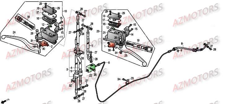 MAITRE CYLINDRE pour S3 TOURING II