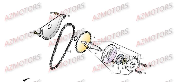 POMPE A HUILE DAELIM S3 TOURING II