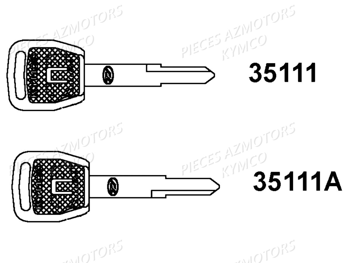 Master De Cle KYMCO Pièces Scooter XCITING S 400I ABS 4T EURO 4 (SK80CA)