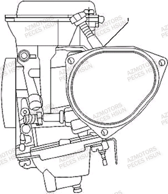 CARBURATEUR HSUN S5