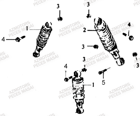 SUSPENSIONS pour S50