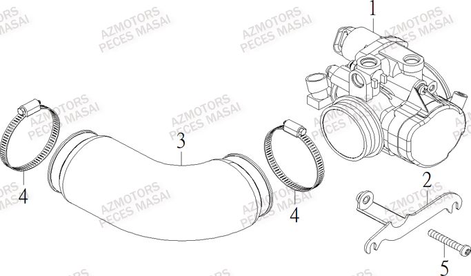 Debitmetre MASAI Pieces S900 CROSSOVER