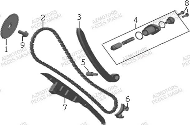 Distribution MASAI Pieces S900 CROSSOVER