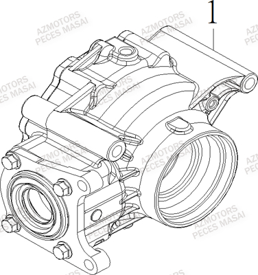 PONT ARRIERE MASAI S900 CROSSOVER