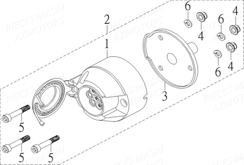 Prise Remorque Option MASAI Pieces S900 CROSSOVER