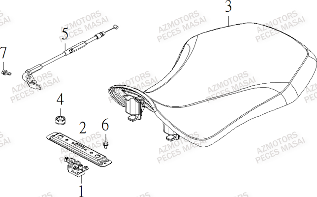 Selle MASAI Pieces S900 CROSSOVER