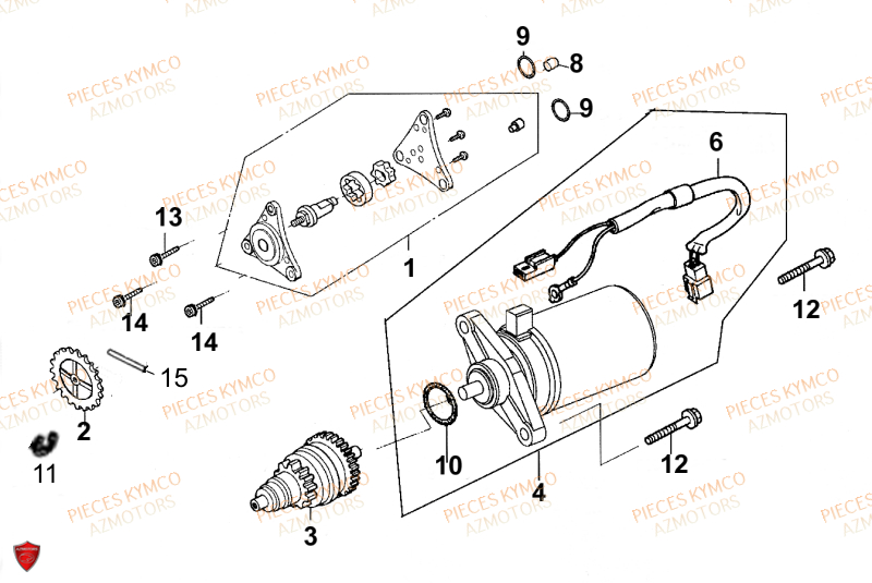 DEMARREUR pour SENTO-50-4T