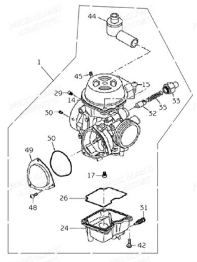 Carburateur GLAMIS Pièces Buggy GLAMIS SHIFTER G500