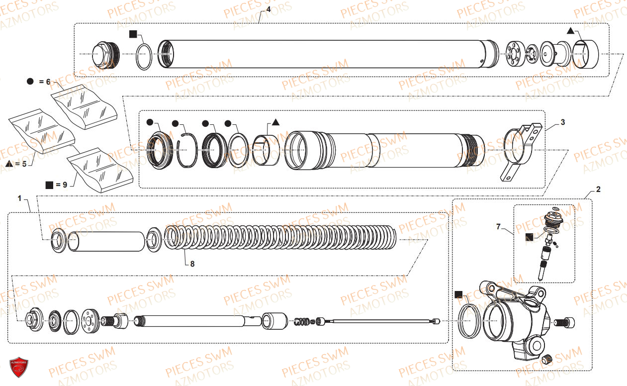 FOURCHE GAUCHE SWM SILVERVASE 440 2017