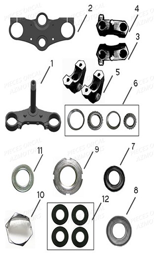 TE DE FOURCHE ORCAL SK03 300